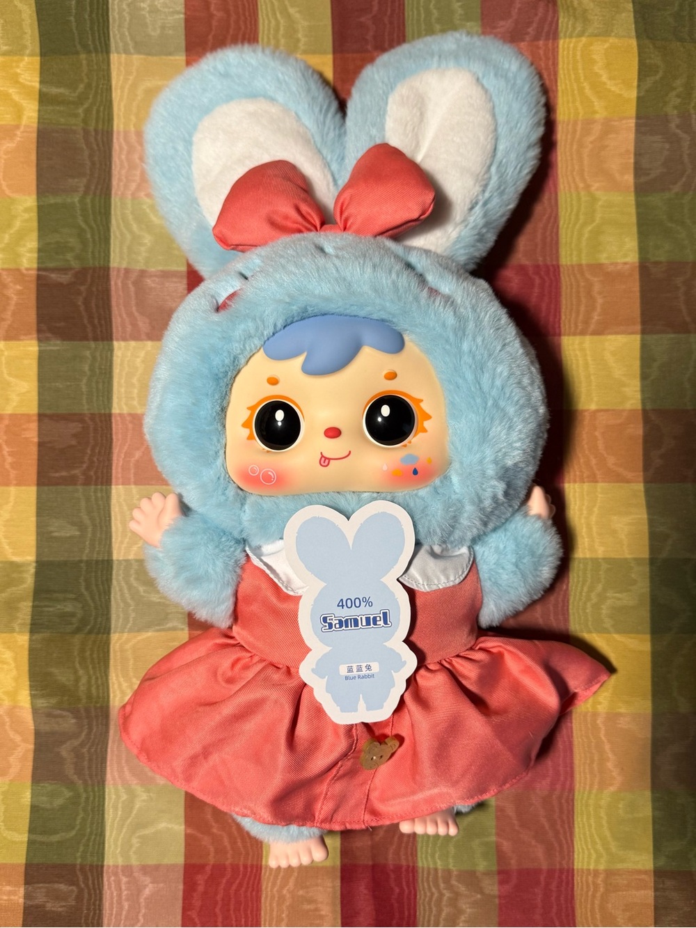 Samuel 400% Confirmed Blue Rabbit (No Box) - Picture 2 of 7